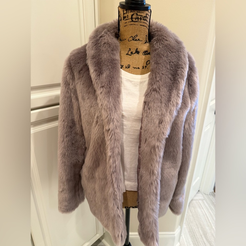 Old Row faux fur jacket